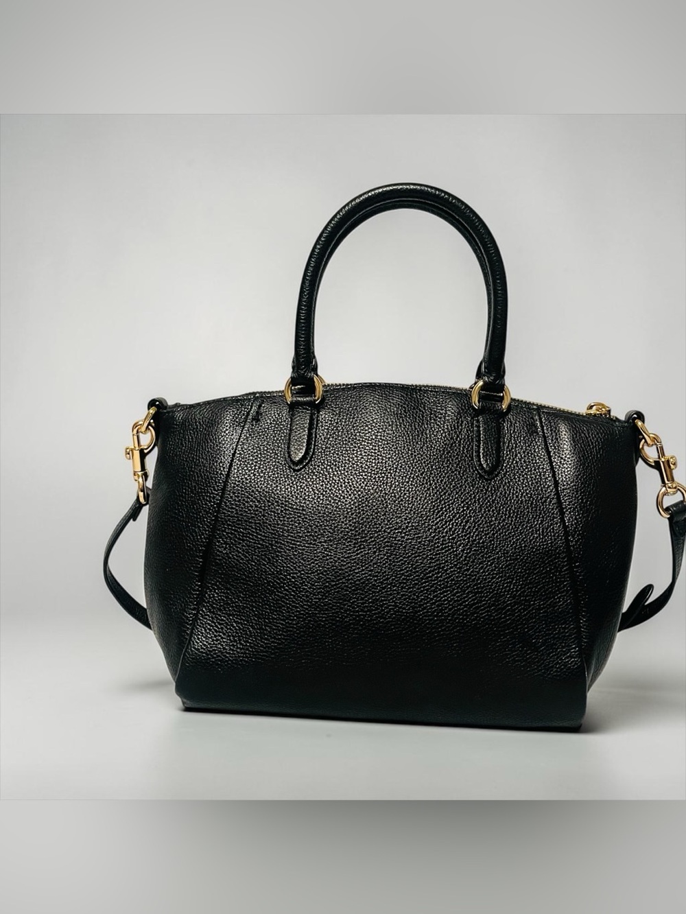 Coach Elise Pebble Leather Satchel - Picture 7 of 12
